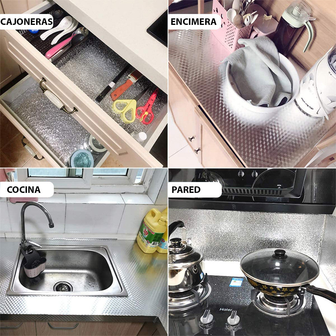 Kit Cocina Impermeable - ¡Paga 1 Metro y Lleva 2 Más Gratis! - ¡Paga al Recibir y Revisa en Casa!