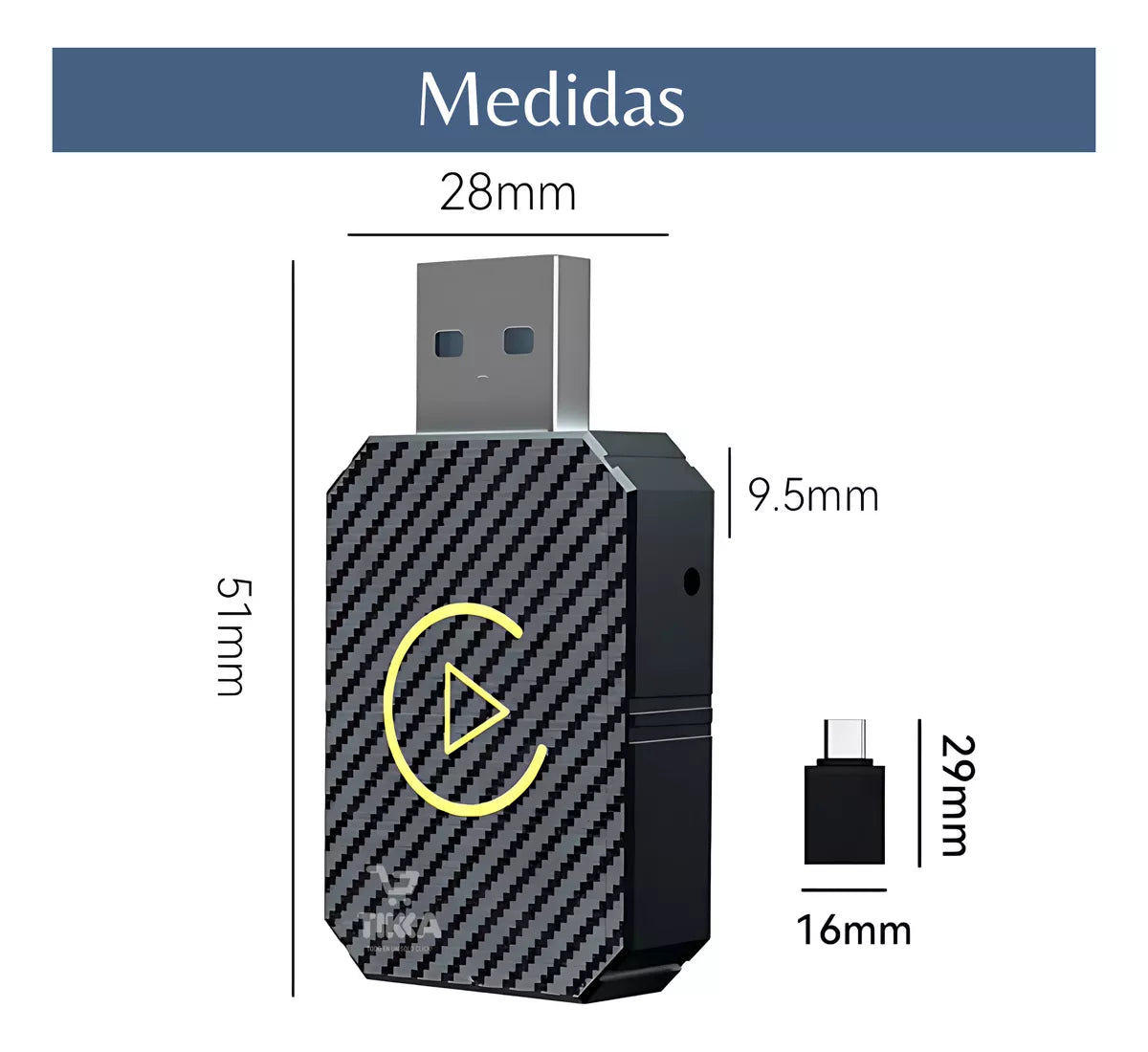 ¡EXCLUSIVO! MÓDULO USB CARPLAY SIN CABLES