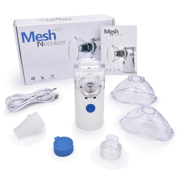 Nebulizador e inhalador silencioso portátil