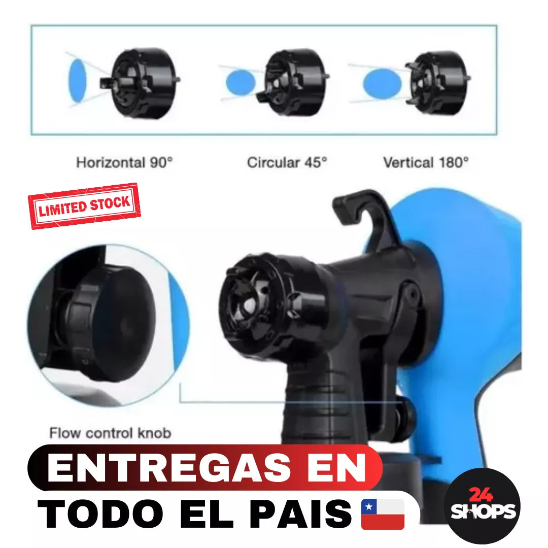 PISTOLA INALÁMBRICA PAINTPRO™ - ACABADOS PRO EN TIEMPO RÉCORD 🎨