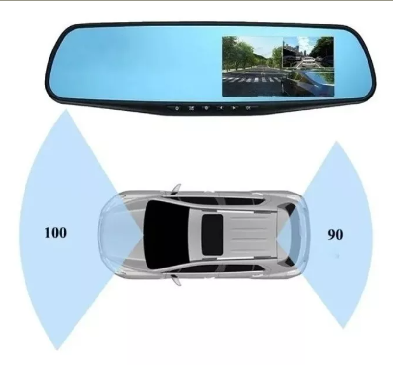 Cámara de espejo retrovisor HD con visión nocturna - Mejore su seguridad y facilidad de estacionamiento - PAGO CONTRA REEMBOLSO - ENVÍO GRATIS