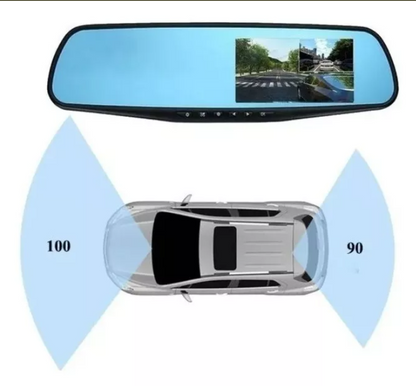 Cámara de espejo retrovisor HD con visión nocturna - Mejore su seguridad y facilidad de estacionamiento - PAGO CONTRA REEMBOLSO - ENVÍO GRATIS