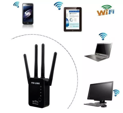 Router de Wifi PixLink 4 Antenas - (Enlace exclusivo)