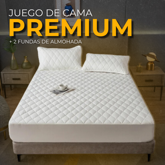Conjunto Comfort Sleep (Siéntete como en un hotel de 5 estrellas!) + REGALO: 2 fundas de almohada
