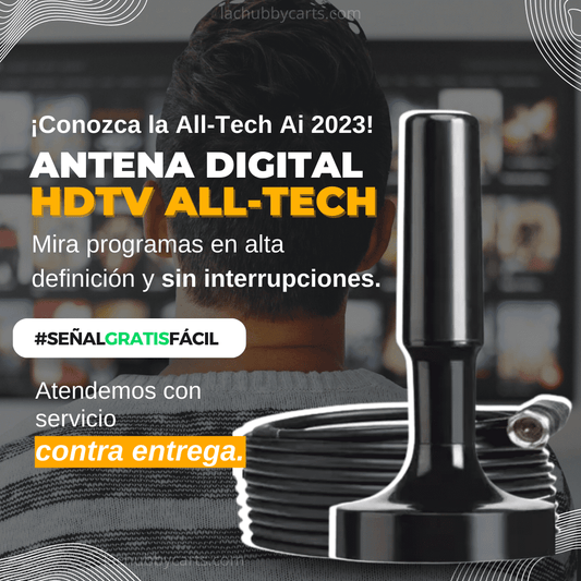 Antena Digital HDTV All Tech Terrestre Interior MN3010 -  COMPRE 1 LLEVA 2