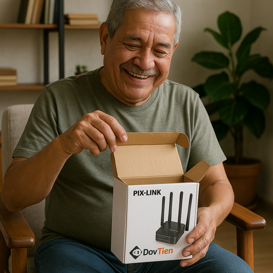 Router de Wifi PixLink 4 Antenas [INTERNET 5G] - (Ultimas unidades em stock)