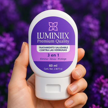 LUMINIIX - ADIÓS VERRUGAS - Adquira 1 Lleve 2