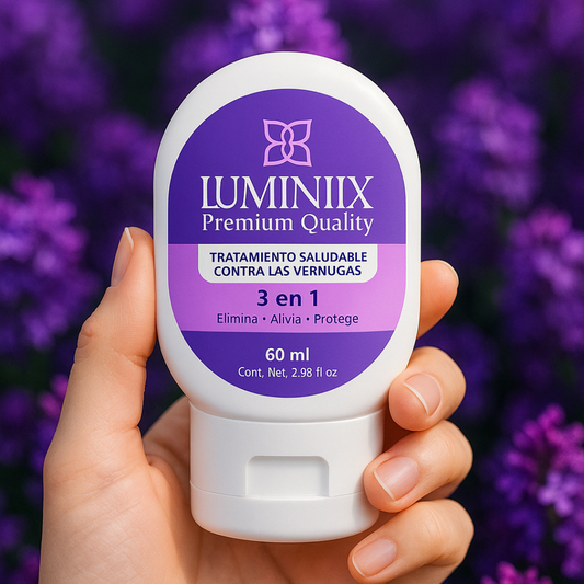 LUMINIIX - ADIÓS VERRUGAS - Adquira 1 Lleve 2
