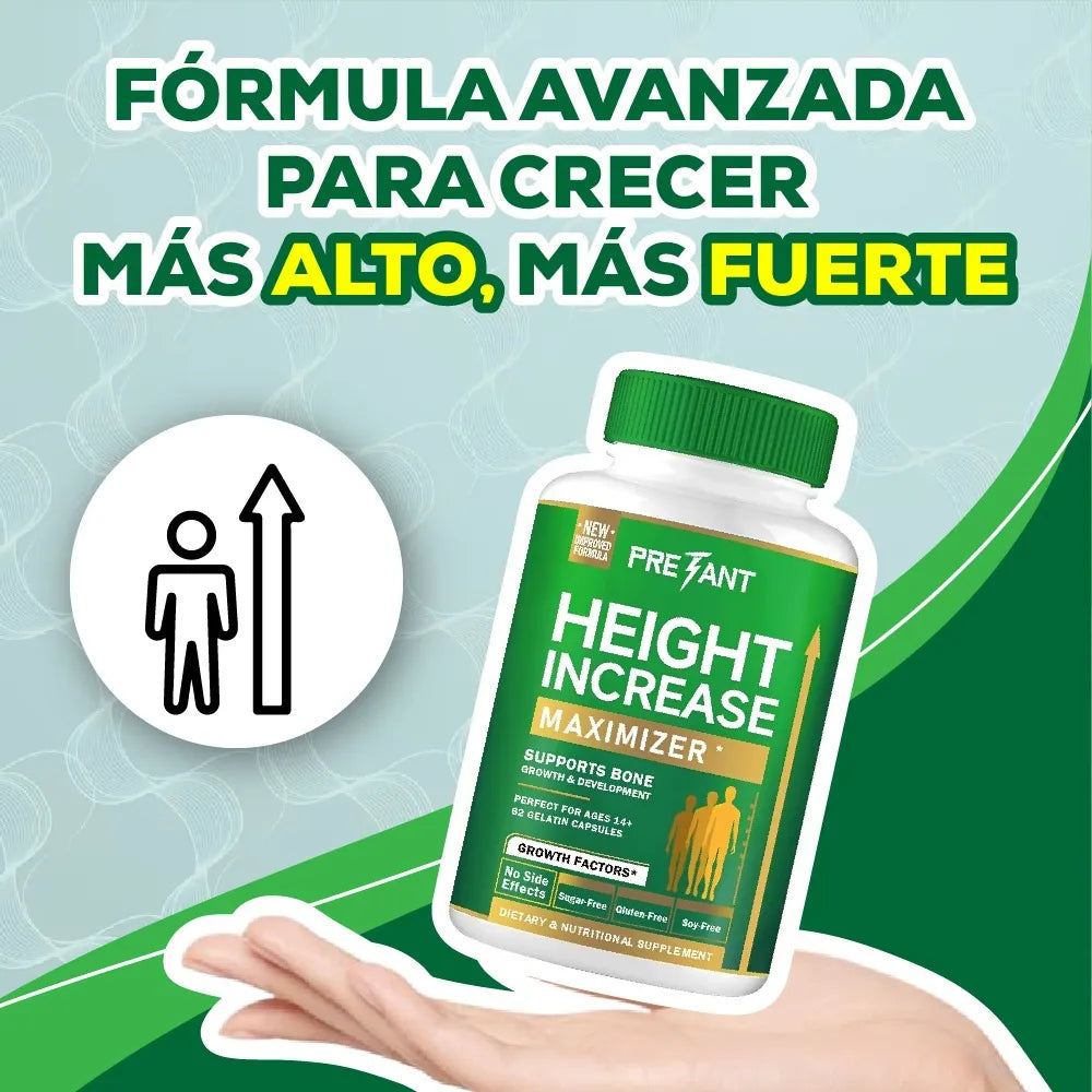 Pretant Height Increase - PAGA 1 LLEVA 2 SOLO HOY