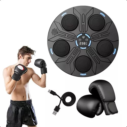 Máquina de Boxeo Musical + Guantes