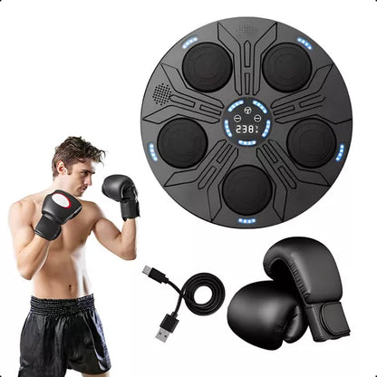 Máquina de Boxeo Musical + Guantes