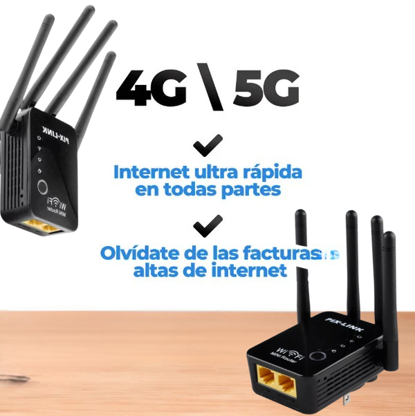 Router de Wifi PixLink 4 Antenas - (Ultimas unidades em stock)