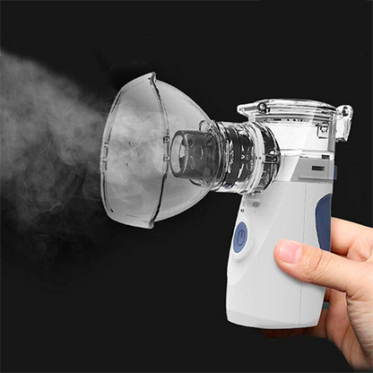 Nebulizador e inhalador silencioso portátil