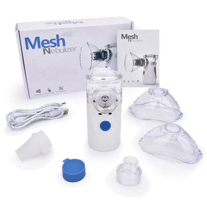 Nebulizador e inhalador silencioso portátil