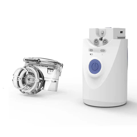 Nebulizador e inhalador silencioso portátil