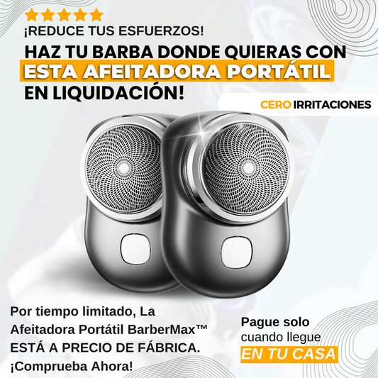 Afeitadora Eléctrica Portátil BarberMax™️- Oferta limitada, realmente quedan pocas unidades...