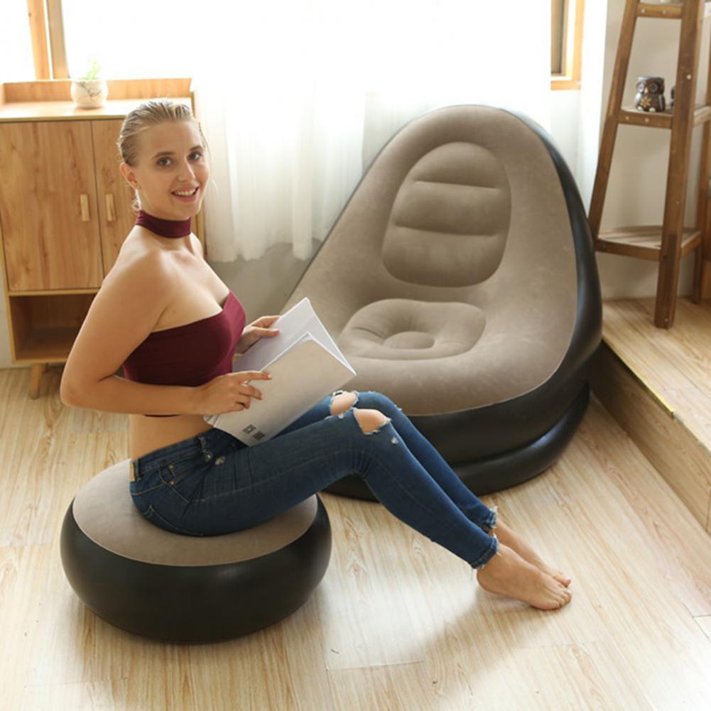 Puff Inflable Portátil Ultra Lounge 2 en 1 - Envío Gratis Solo Hoy