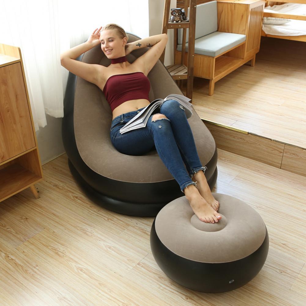 Puff Inflable Portátil Ultra Lounge 2 en 1 - Envío Gratis Solo Hoy