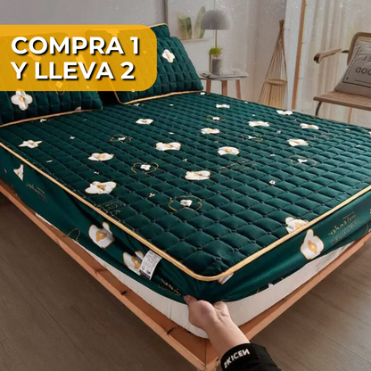 [COMPRA 1 Y LLEVA 4] Conjunto Comfort Sleep (¡Siéntete como en un hotel de 5 estrellas!) + REGALO: 2 fundas de almohada