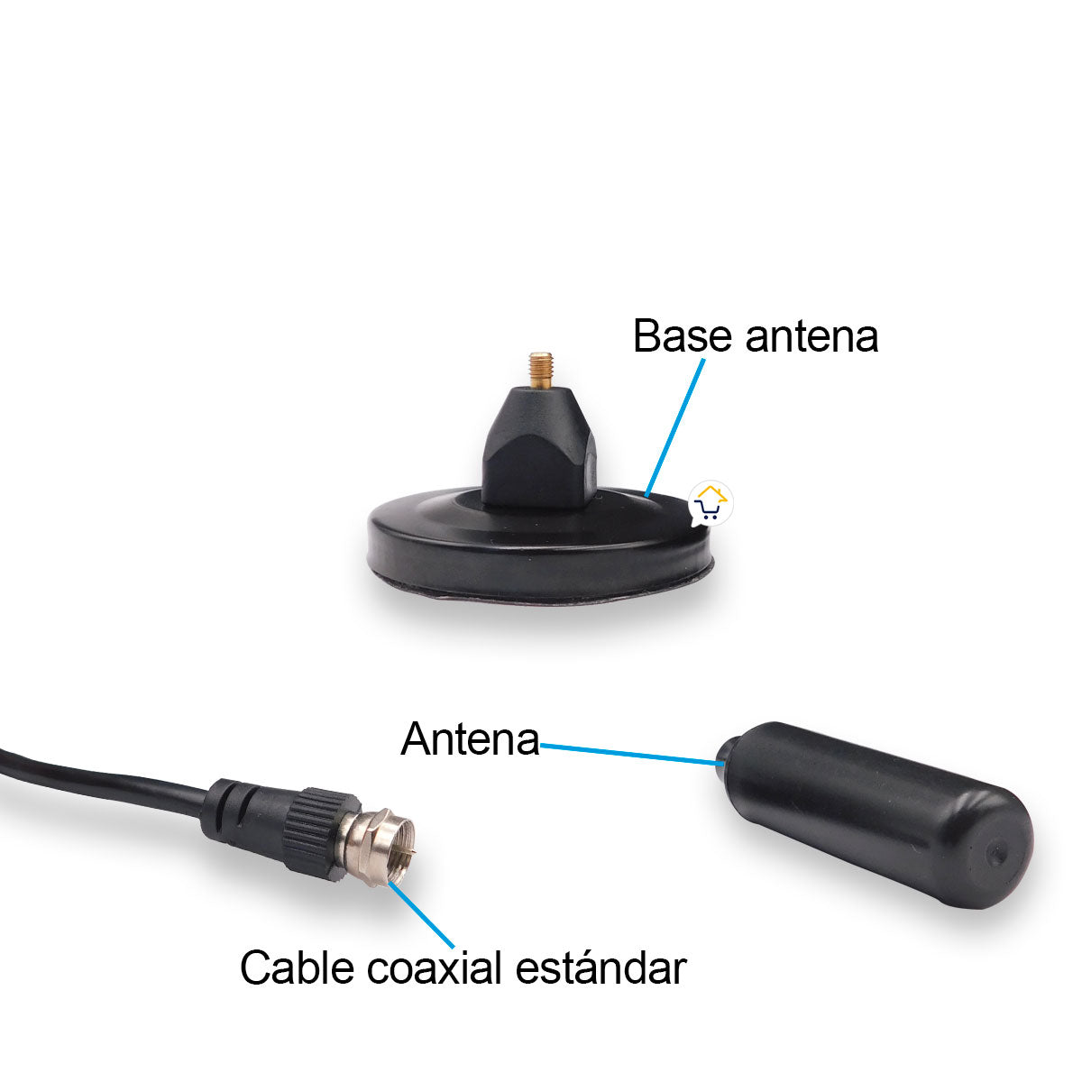 Antena Digital HDTV All Tech Terrestre Interior MN3010 -  COMPRE 1 LLEVA 2