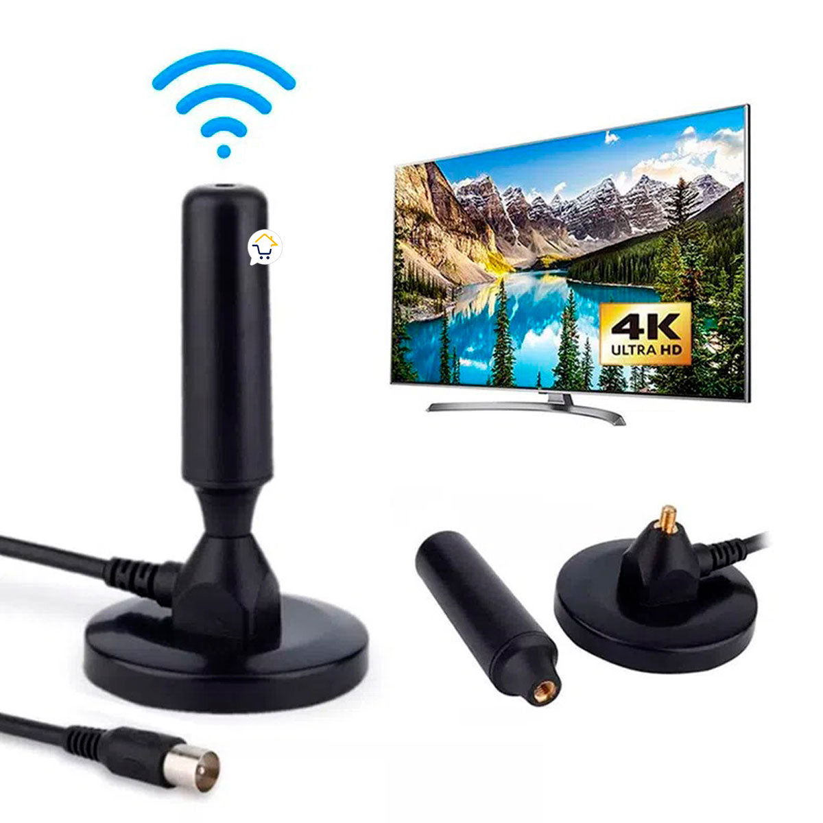 Antena Digital HDTV All Tech Terrestre Interior MN3010 -  COMPRE 1 LLEVA 2