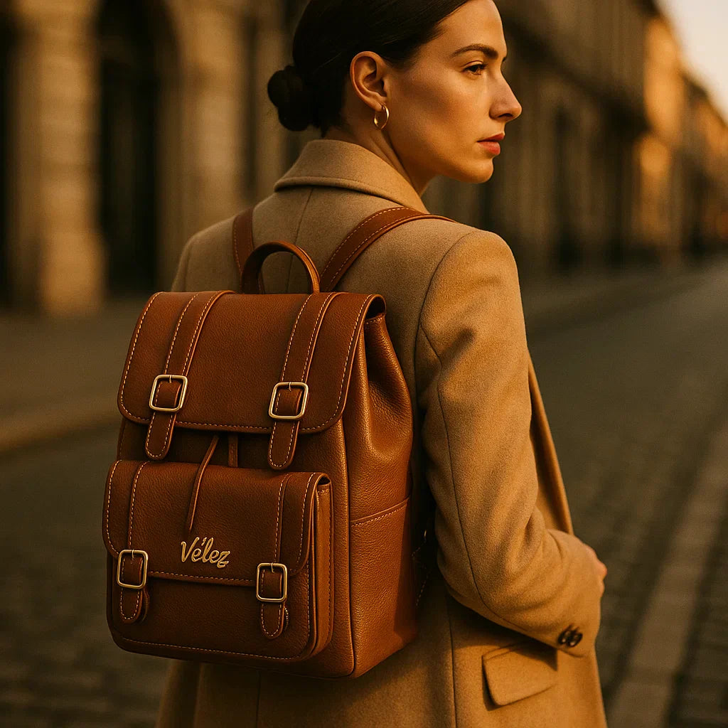 Morral de Cuero VLZ SAHARA - Nueva promoción 2025