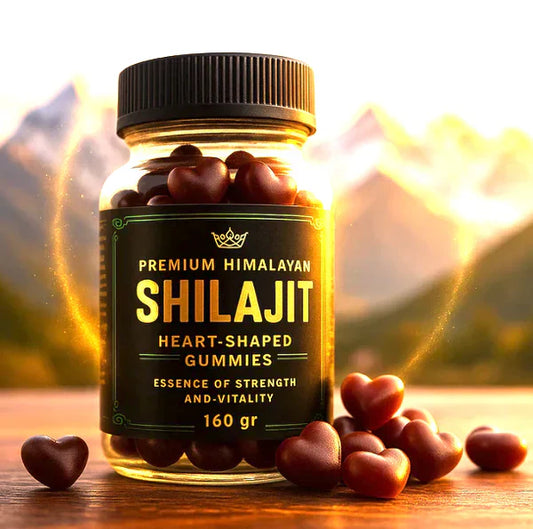 Gomas Shilajit Premium 160g + Energia + Vitalidade e Frete Grátis!